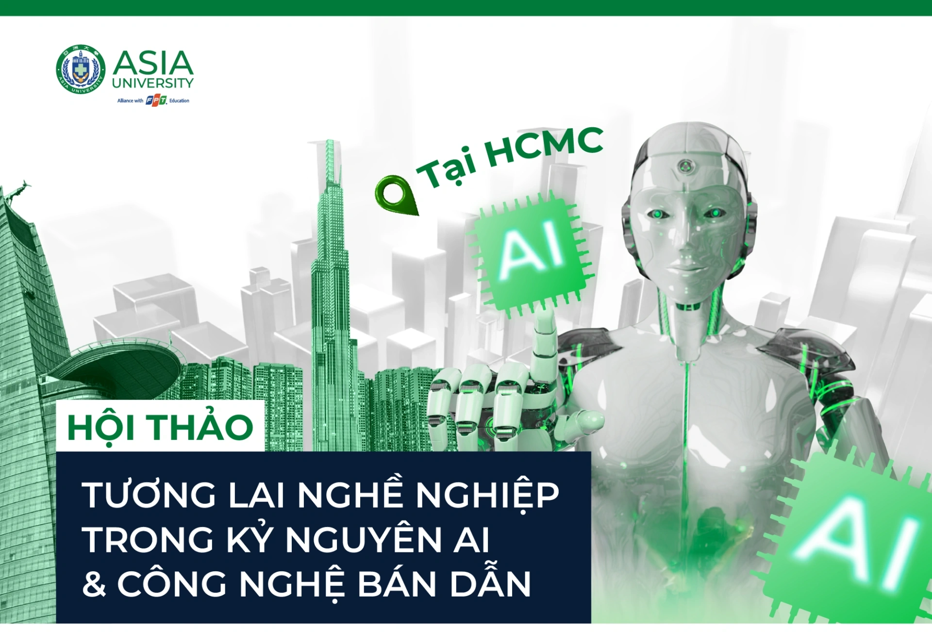 Hội thảo tương lai nghề nghiệp ở TP. Hồ Chí Minh