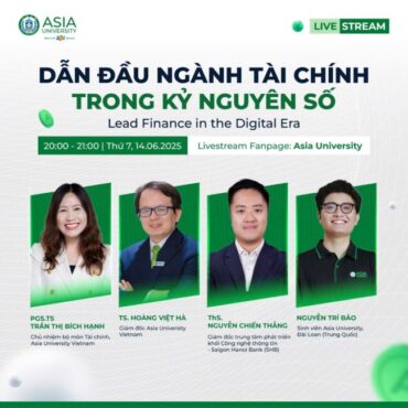 Talkshow “Dẫn đầu ngành tài chính trong kỷ nguyên số” cùng cơ hội săn học bổng hấp dẫn