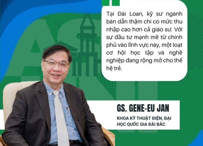Giáo sư Gene Eu Jan – chuyên gia hàng đầu về công nghệ đến từ Đài Loan