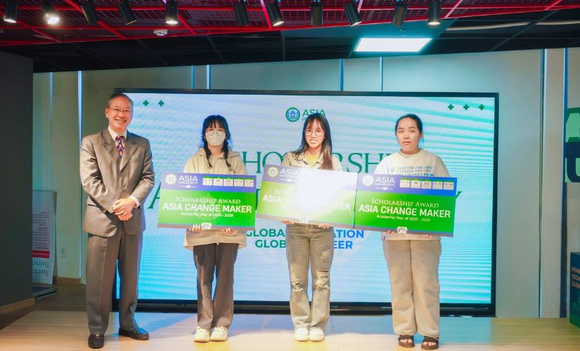 Asia University Vietnam trao tặng những suất học bổng danh giá nhằm tiếp sức cho các tài năng trẻ