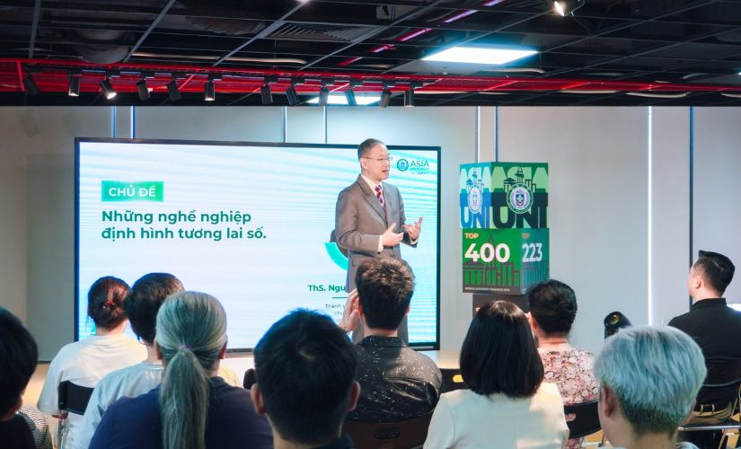 Chuyên gia Asia University Vietnam chia sẻ tại sự kiện "AI ĐỊNH HÌNH TƯƠNG LAI SỐ"
