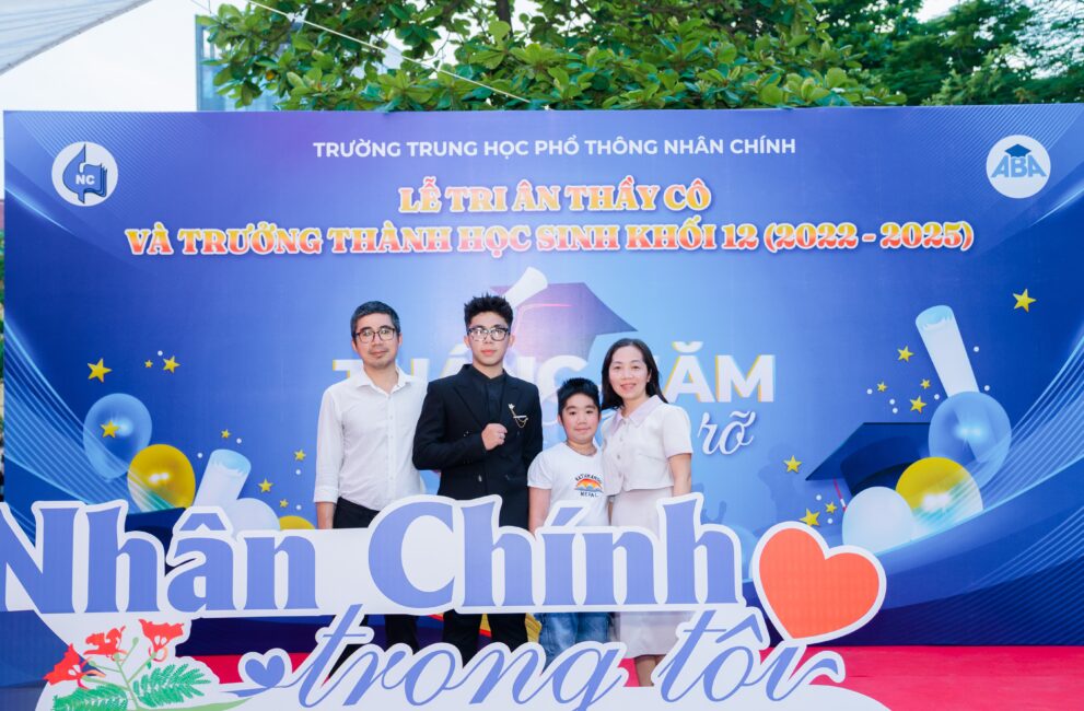 Gia đình luôn ủng hộ và là hậu phương vững chắc của Minh