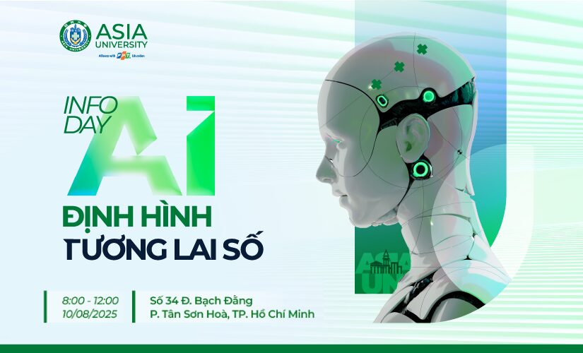 Asia University Vietnam tổ chức sự kiện Info Day 2025 với chủ đề “AI định hình tương lai số”