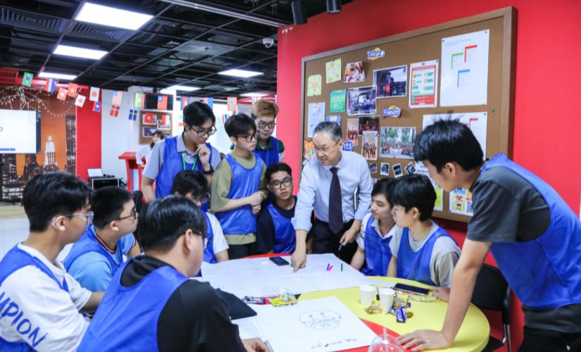 Tân sinh viên Asia University Vietnam tham gia Ngày hội trải nghiệm Công dân toàn cầu
