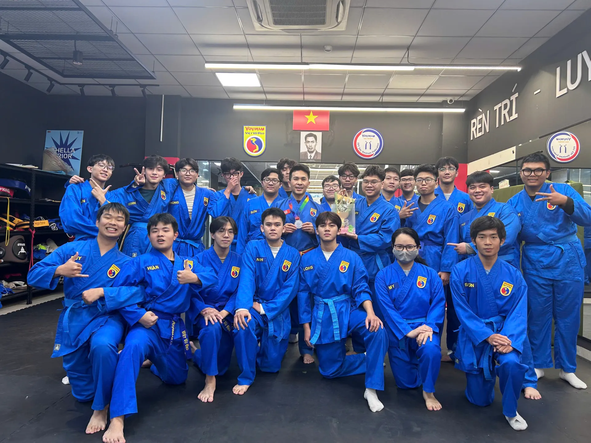 Vovinam là môn giáo dục thể chất bắt buộc tại Asia University Vietnam