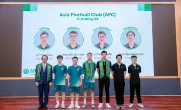 Chính thức ra mắt 5 CLB đầu tiên tại Asia University Vietnam cơ sở Hà Nội