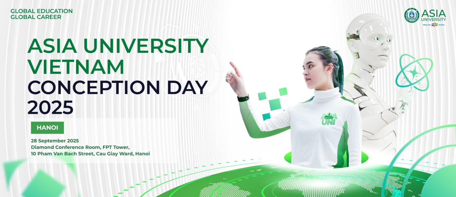 Conception Day 2025 của Asia University Vetnam diễn ra vào ngày 28/09/2025 tại Hà Nội