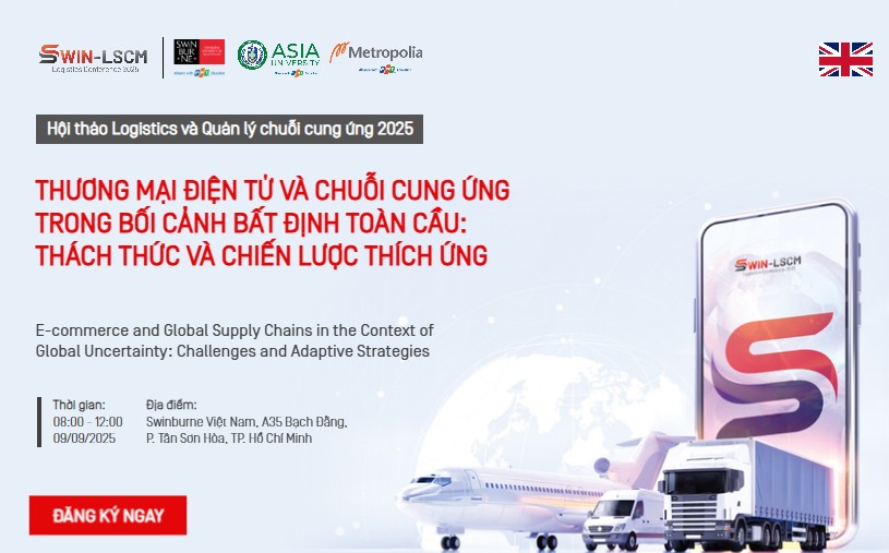Hội thảo sẽ xoay quanh những vấn đề cấp thiết nhất của ngành logistics và thương mại điện tử toàn cầu