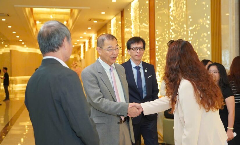 Lãnh đạo Asia University Vietnam đón tiếp khách mời từ Asia University, Đài Loan (Trung Quốc) đến tham dự Conception Day 2025