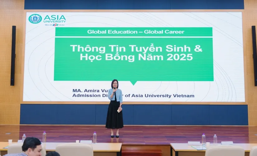 Sinh viên Asia University Vietnam mang đến một bệ phóng sự nghiệp vững chắc từ hệ sinh thái doanh nghiệp kép và chứng chỉ quốc tế