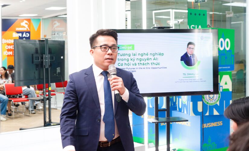 TS. Lê Anh Ngọc – Trưởng khoa Công nghệ bán dẫn và Trí tuệ nhân tạo của giáo dục quốc tế Asia University Vietnam