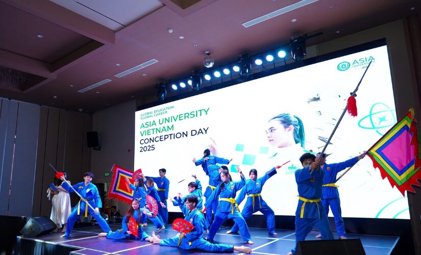 Tiết mục Vovinam tại Conception Day 2025