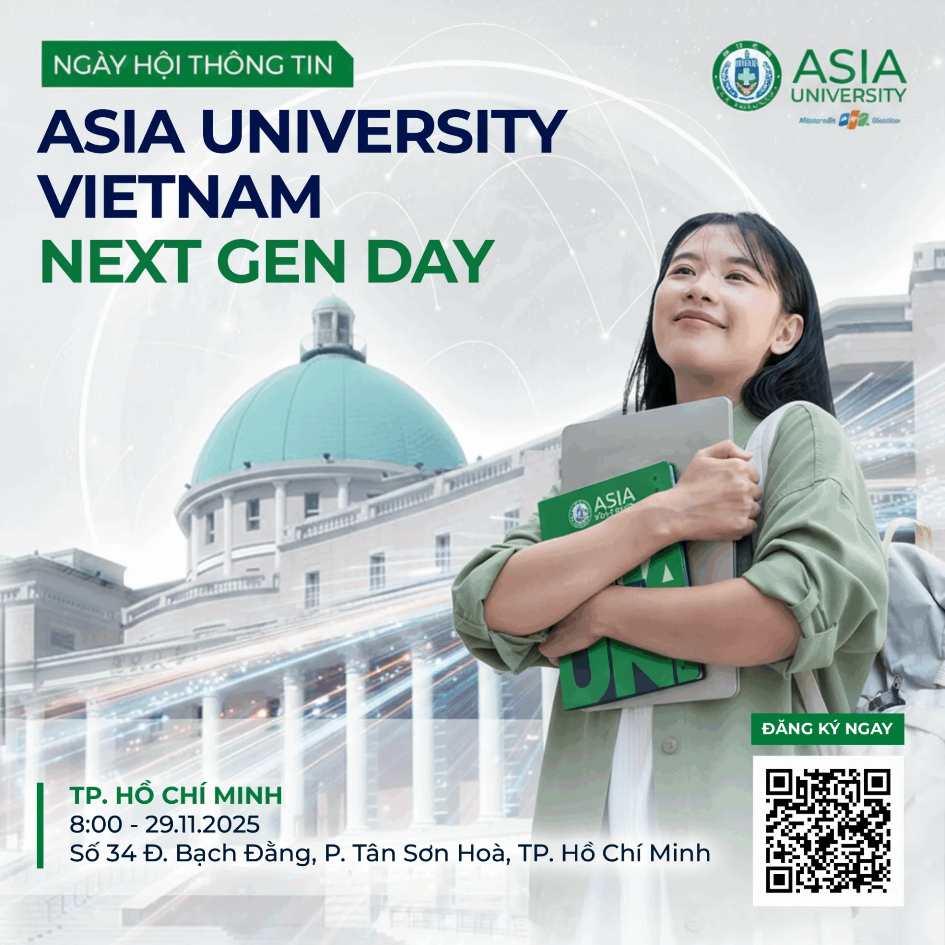 Asia University Vietnam Next Gen Day cơ sở TP. Hồ Chí Minh