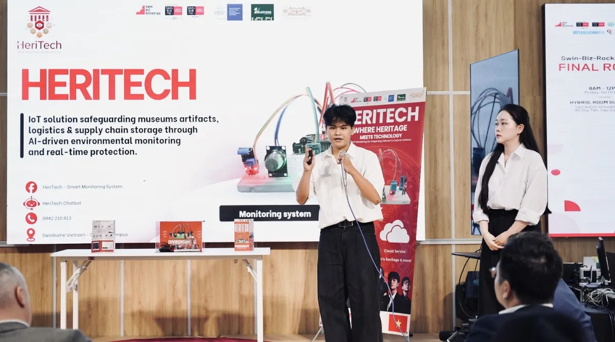 Chung kết Swin-Biz-Rockstar 2025: Dấu ấn của tinh thần “Tech Leads Change” qua các dự án đột phá