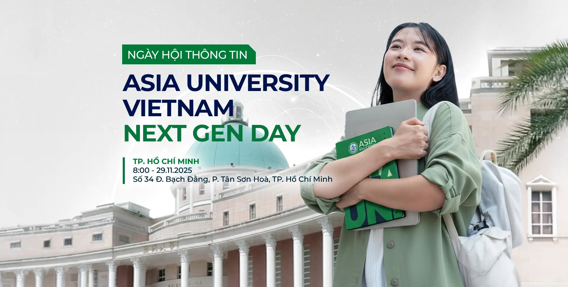 Ngày 29/11/2025, Asia University Vietnam tổ chức Info Day tại cơ sở TP. Hồ Chí Minh