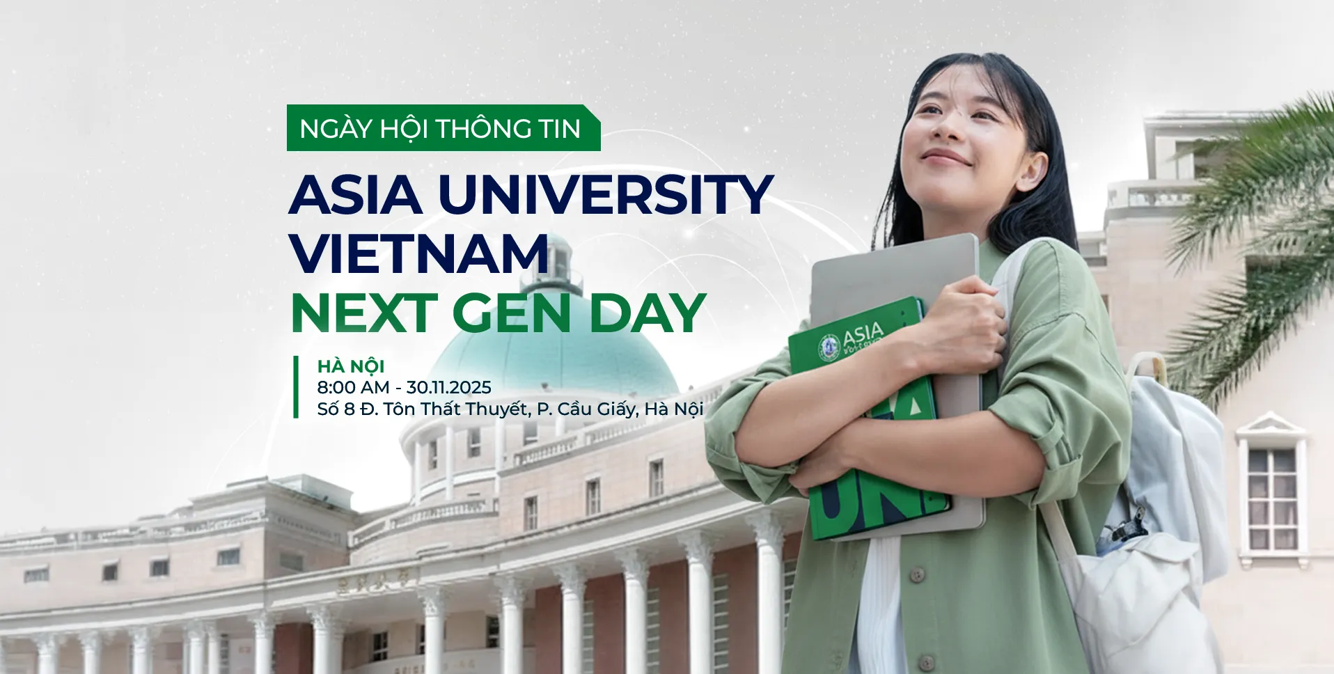 Ngày 29/11/2025, Asia University Vietnam tổ chức Info Day tại cơ sở Hà Nội