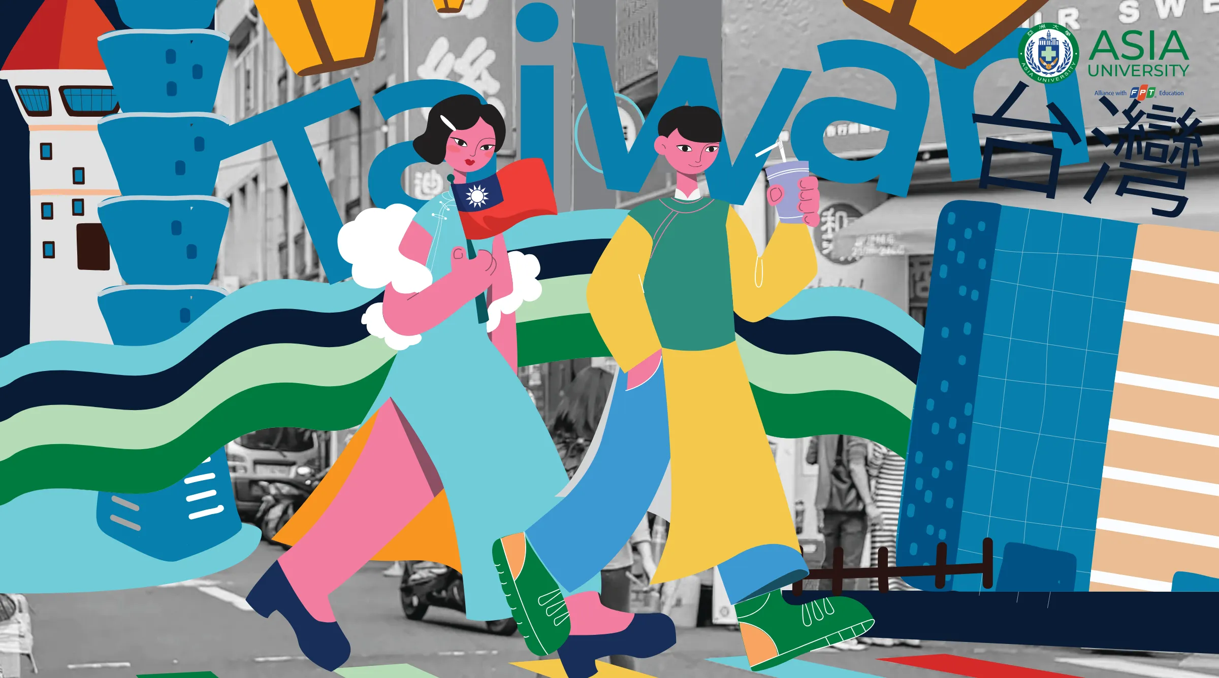 Trải nghiệm văn hóa Đài Loan cùng Asia University Vietnam tại Tuần lễ văn hóa Thế giới