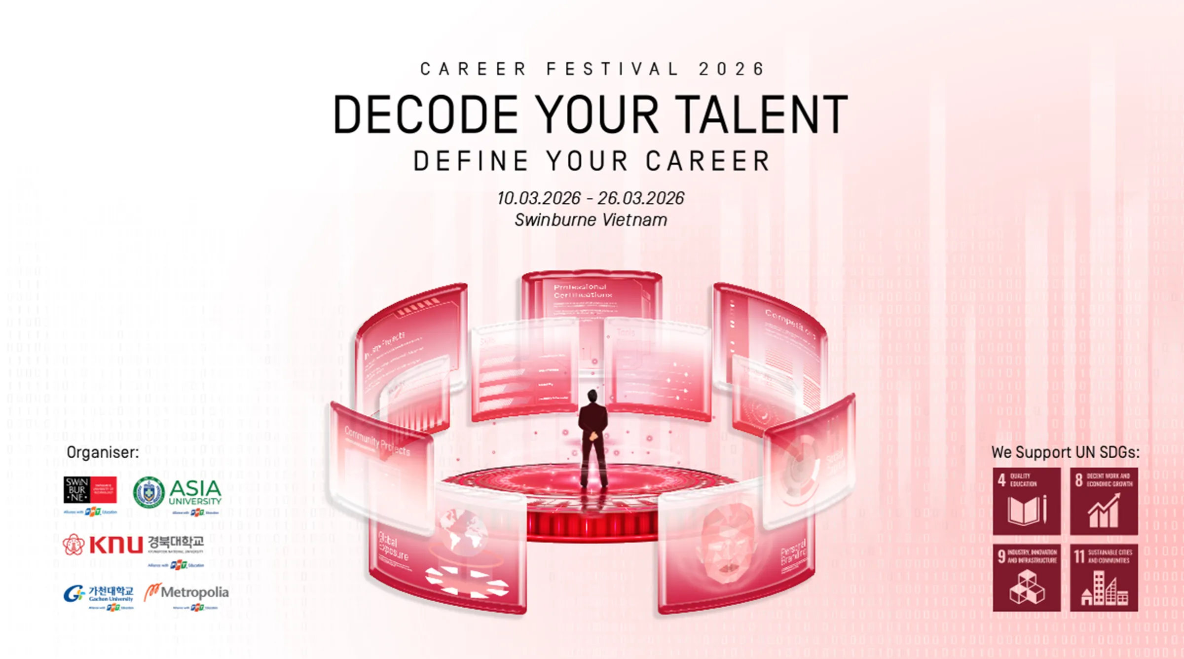 Asia University Vietnam đồng tổ chức Career Festival 2026, mở rộng cơ hội nghề nghiệp cho sinh viên