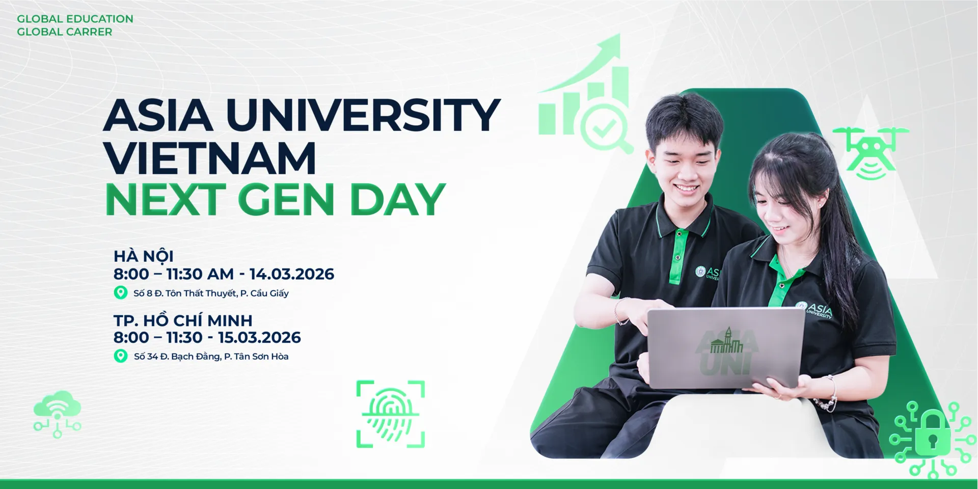 Info Day Asia University Vietnam Next Gen Day ngày 14.3