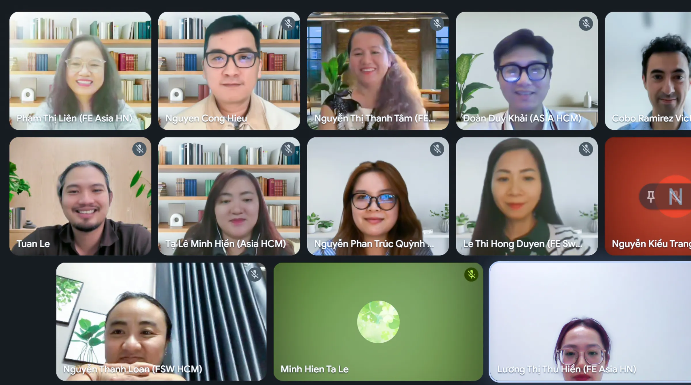 Các giảng viên và cán bộ đào tạo của Asia University Vietnam tham gia “Faculty Sharing Session” trực tuyến kỳ Spring 2026