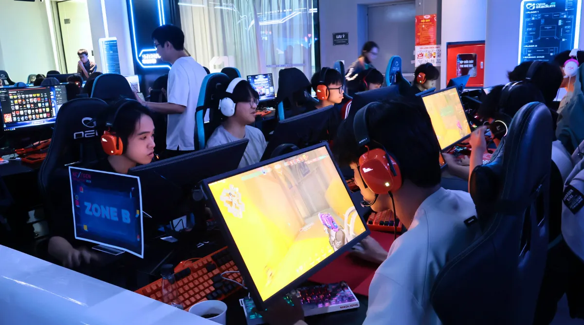 Những trận đấu diễn ra sôi nổi tại Sinh viên Asia University Vietnam tham dự Next Gen Battle Fest 2026
