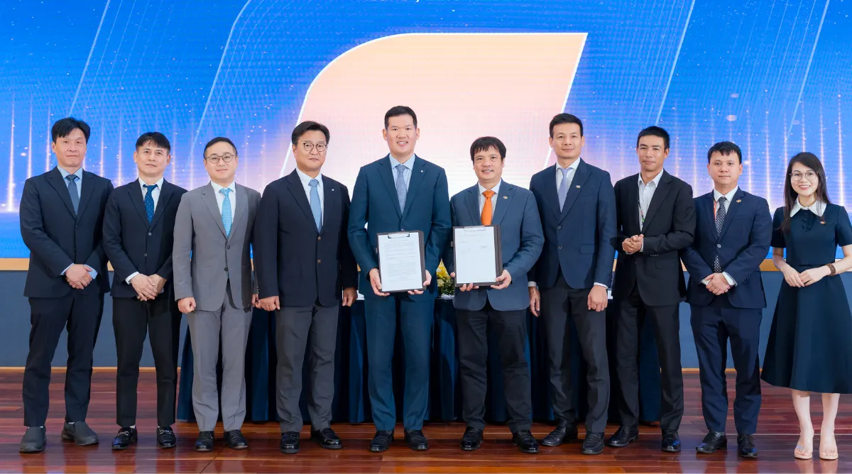 Lễ ký kết hợp tác giữa Tập đoàn FPT và GS E&C, từ đó mở rộng cơ hội việc làm cho các chương trình đào tạo, trong đó có Asia Vietnam.