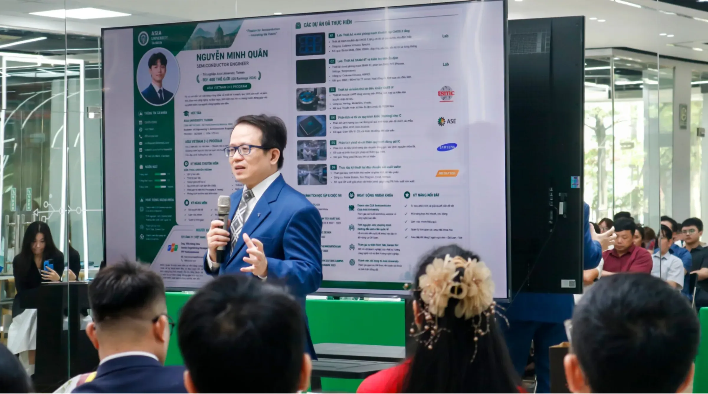 TS. David Hoang chia sẻ về lộ trình học tập quốc tế và cơ hội kết nối nghề nghiệp cho sinh viên Asia Vietnam