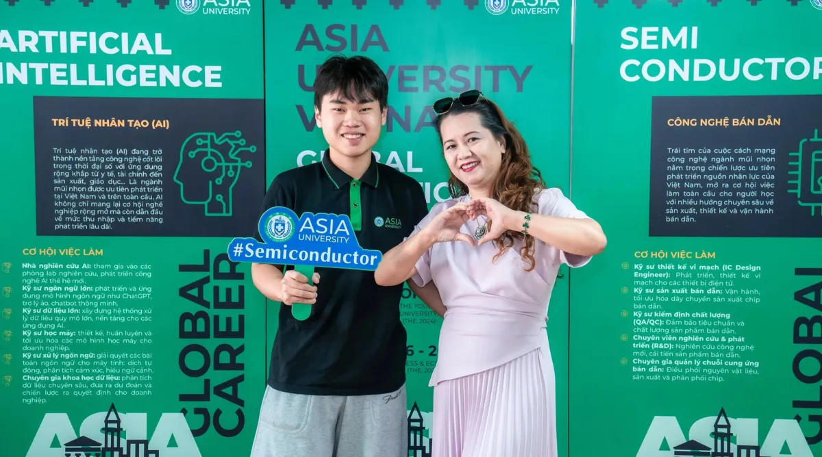 Sự hỗ trợ sát sao từ giảng viên và nhà trường là động lực giúp sinh viên Asia Vietnam tự tin hơn trên hành trình hội nhập quốc tế.