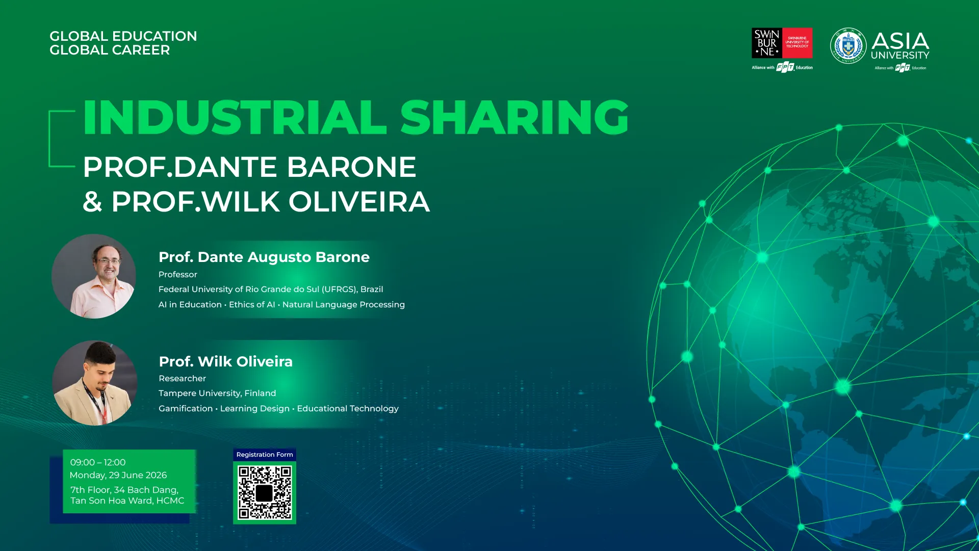 Chương trình “Industrial Sharing” mang đến cho sinh viên Asia Vietnam cơ hội trao đổi trực tiếp với chuyên gia quốc tế về AI, công nghệ giáo dục và thiết kế học tập.