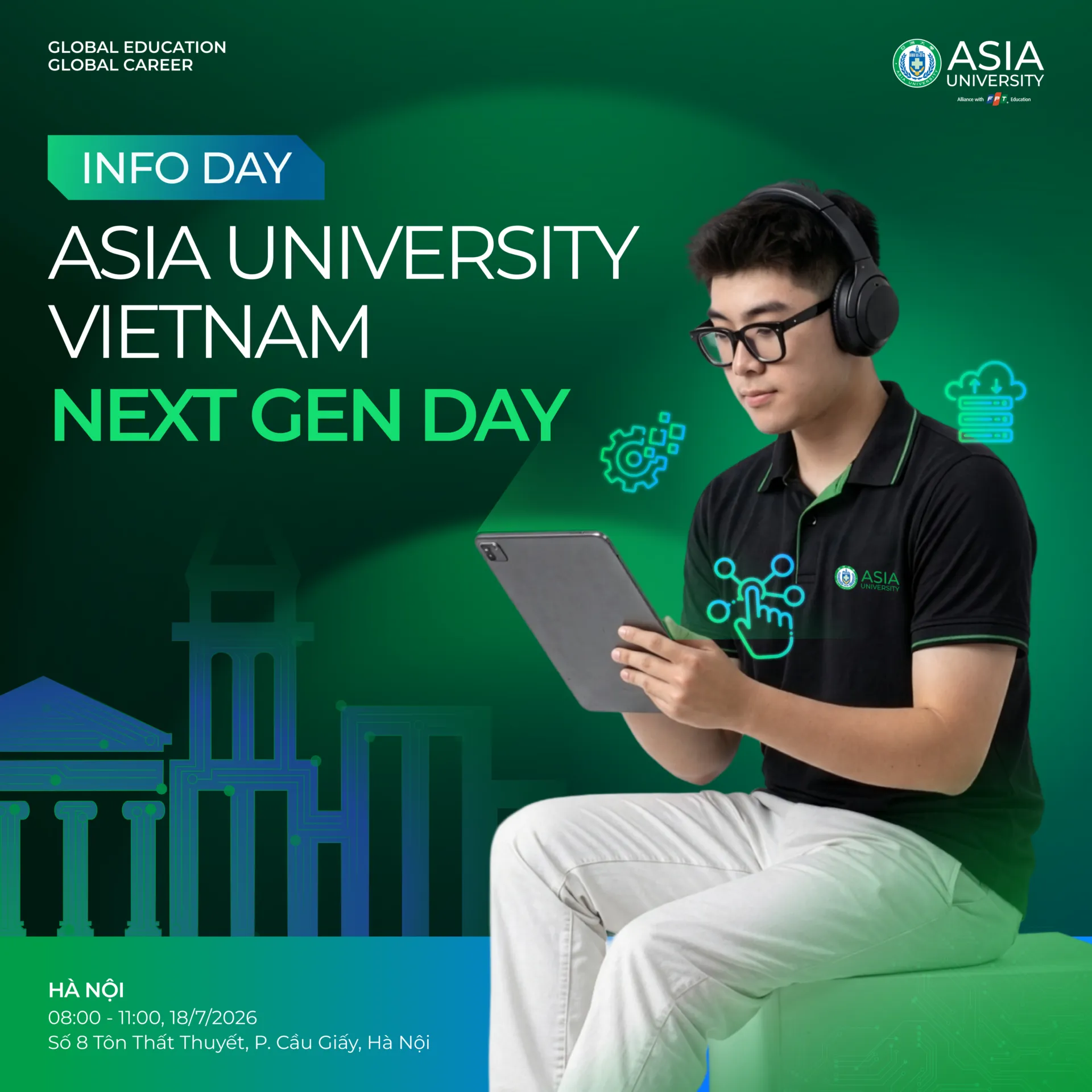 [HN] Asia University Vietnam Next Gen Day tháng 7