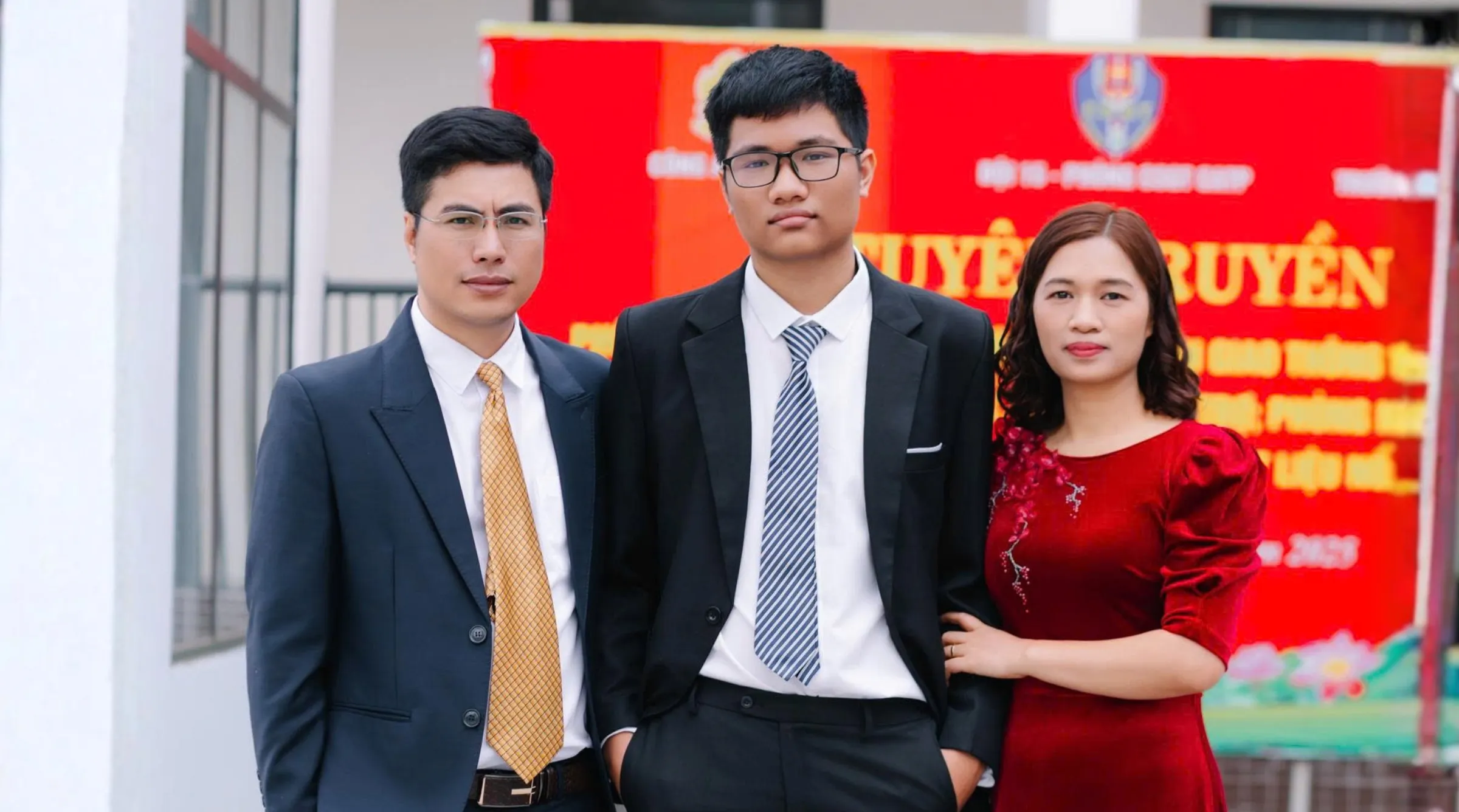 Gia đình là điểm tựa để Minh Quang tự tin theo đuổi hành trình học tập và phát triển trong lĩnh vực công nghệ