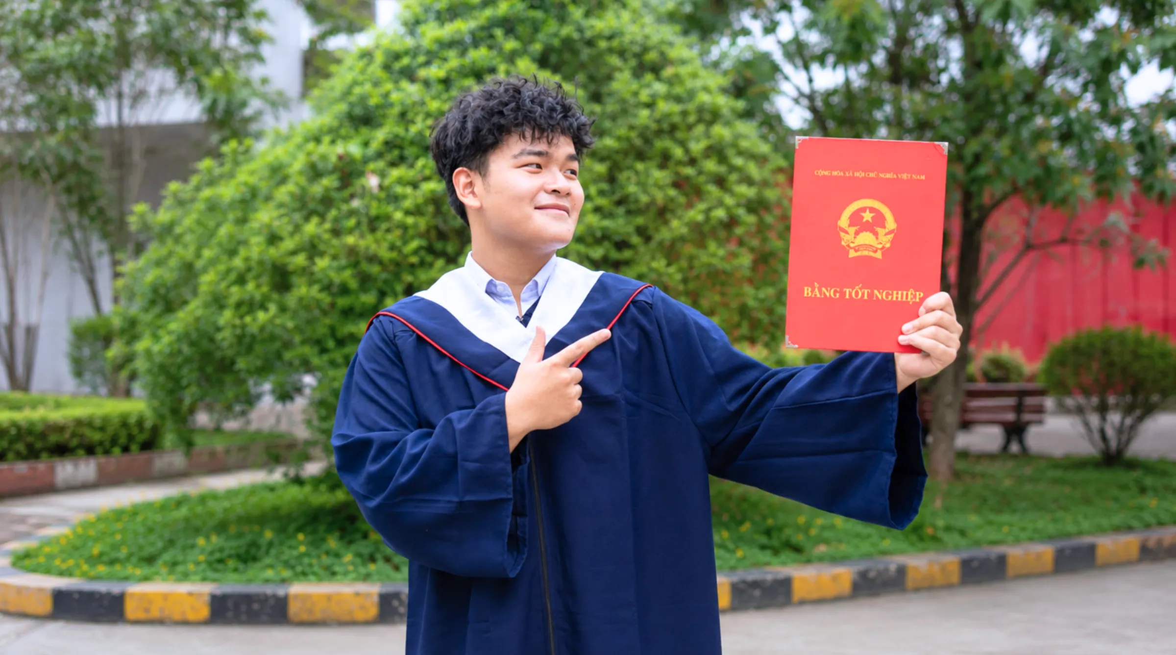 Nguyễn Quốc Thiên Ân, học sinh Trường THPT Thực Hành Sài Gòn, chủ nhân học bổng Asia Future Delight ngành Quản trị kinh doanh tại Asia University Program