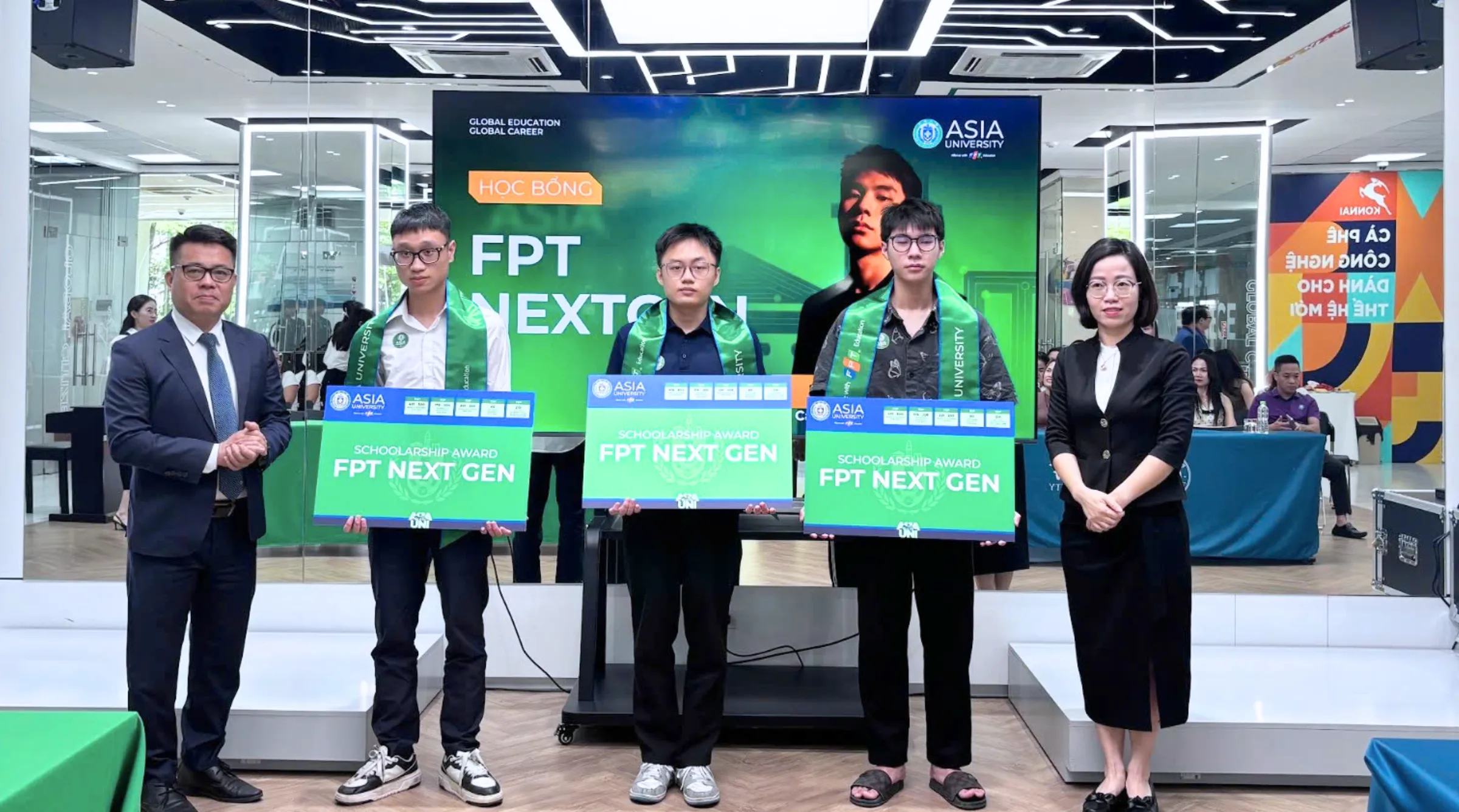 Trương Vĩnh Khang nhận học bổng FPT Next Gen, bắt đầu hành trình đại học tại Asia University Program