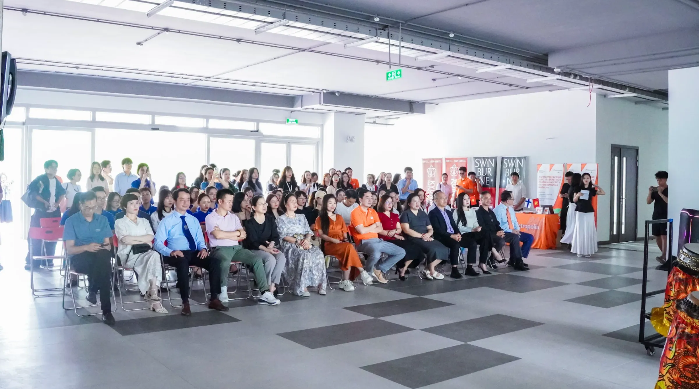 Một số hình ảnh tại lễ ra mắt “Global Education Space” - cơ sở mới của Viện Đại học Quốc tế FPT tại campus Hòa Lạc