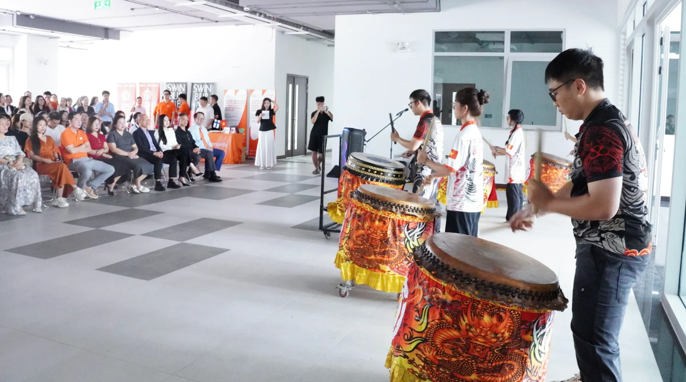 Một số hình ảnh tại lễ ra mắt “Global Education Space” - cơ sở mới của Viện Đại học Quốc tế FPT tại campus Hòa Lạc