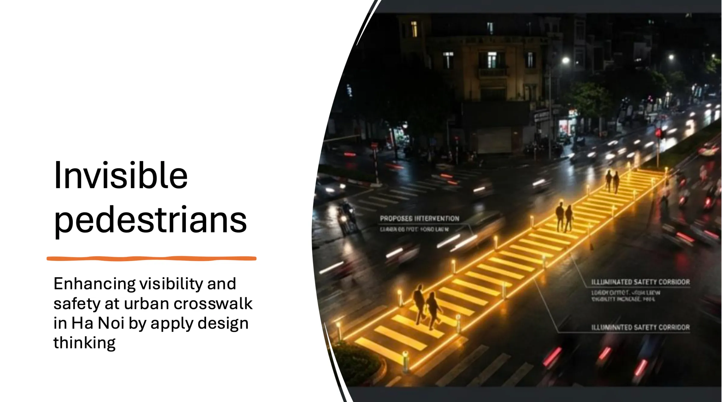 Nhóm sinh viên Asia University Program đề xuất mô hình “Smart LED Pedestrian Crossing Light” với hệ thống đèn LED và cảm biến nhằm tăng khả năng nhận diện người đi bộ tại khu vực qua đường vào ban đêm