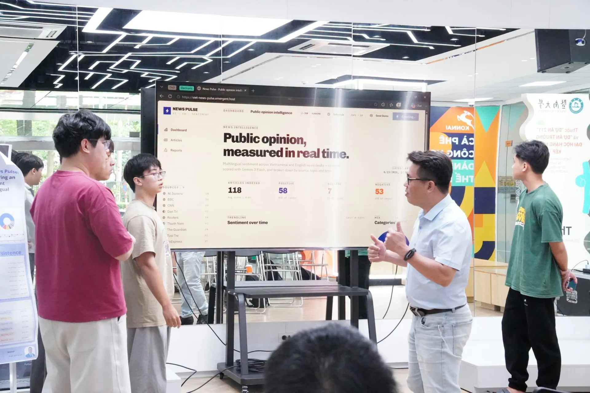 Sinh viên Asia University Program học tập theo định hướng ứng dụng, kết nối kiến thức AI với các bài toán thực tế