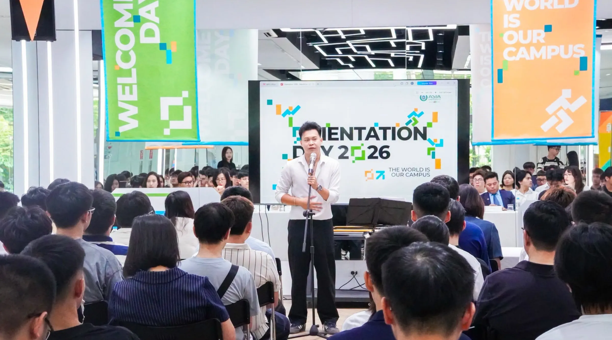 “Welcome Day 2026” chào đón K2, bắt đầu viết nên hành trình của riêng mình tại Asia University Program