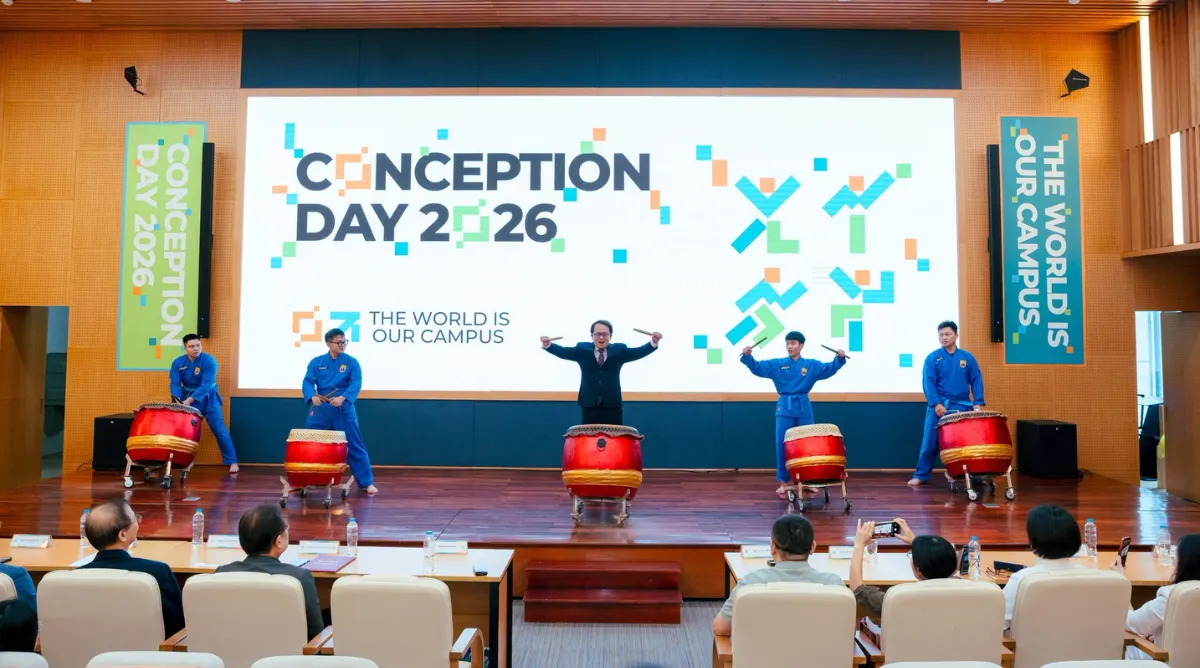 Các tiết mục biểu diễn mang đến nhiều màu sắc văn hóa tại Conception Day 2026