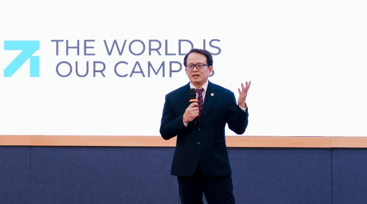 TS. David Hoàng chia sẻ về tinh thần “The World is Our Campus” tại Conception Day 2026