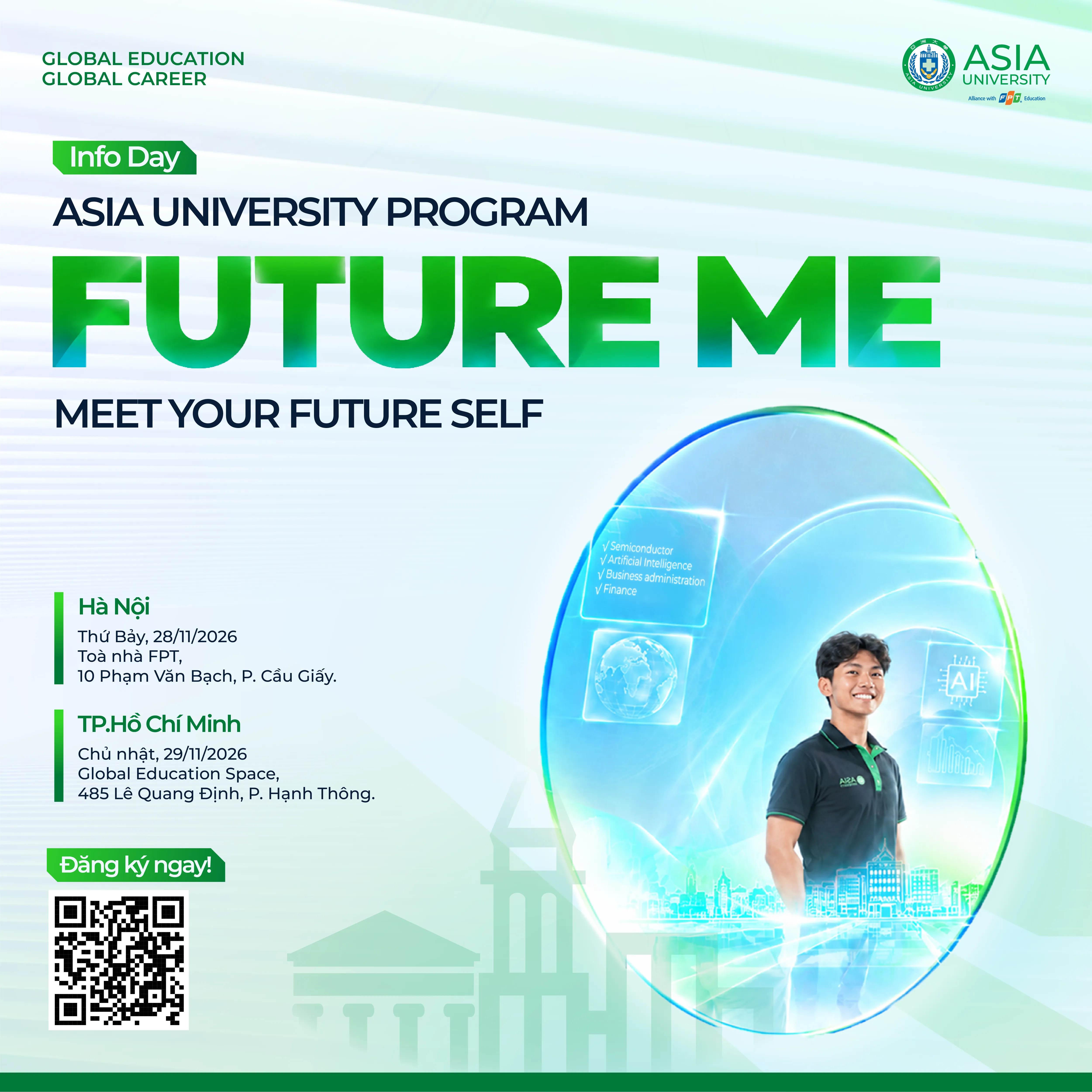 [TP. HCM] Future Me 2026 - Khám phá cơ hội học tập quốc tế và nghề nghiệp tương lai