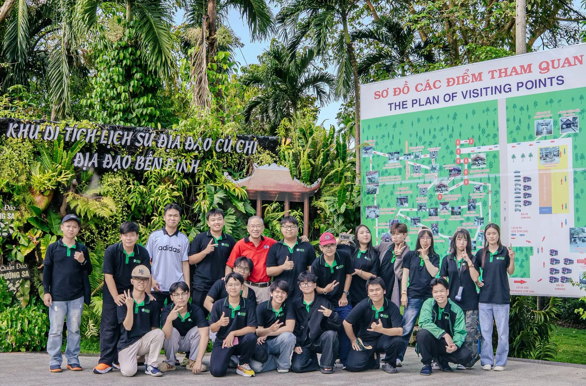 Sinh viên Asia University Program khám phá văn hóa, lịch sử tại Tây Ninh - Củ Chi