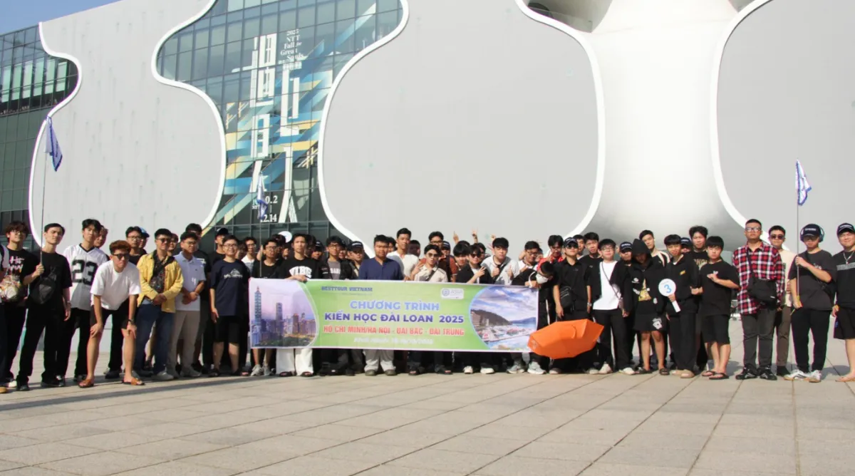 Sinh viên Asia University Program tham gia Study Tour năm ngoái tại Đài Loan (Trung Quốc).