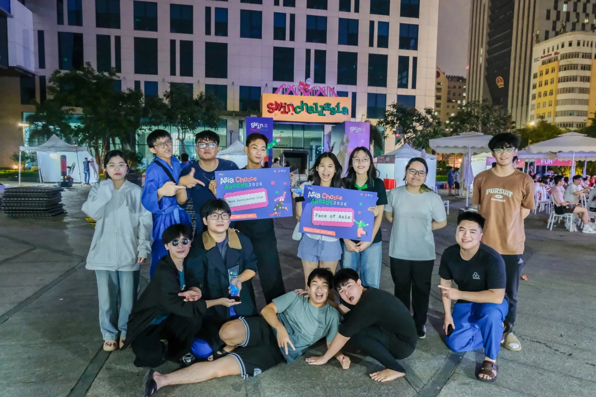 Sinh viên Asia University Program cùng ghi dấu những hoạt động nổi bật của các câu lạc bộ tại Asia Choice Awards 2026